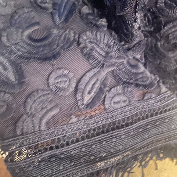 TRINA TURK beautiful dress, excellent Condition, navy blue, size 0 - Picture 8 of 13